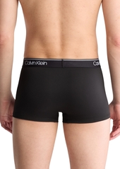 Calvin Klein Men's 3+1 Value Pack Micro Stretch Low-Rise Trunks - Black Assorted