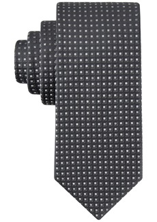 Calvin Klein Men's Alfie Micro-Dot Tie - Black
