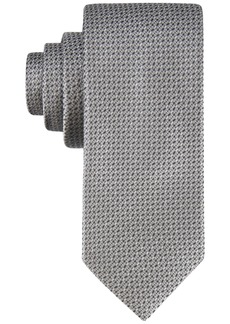 Calvin Klein Men's Arlo Dot-Pattern Tie - Charcoal