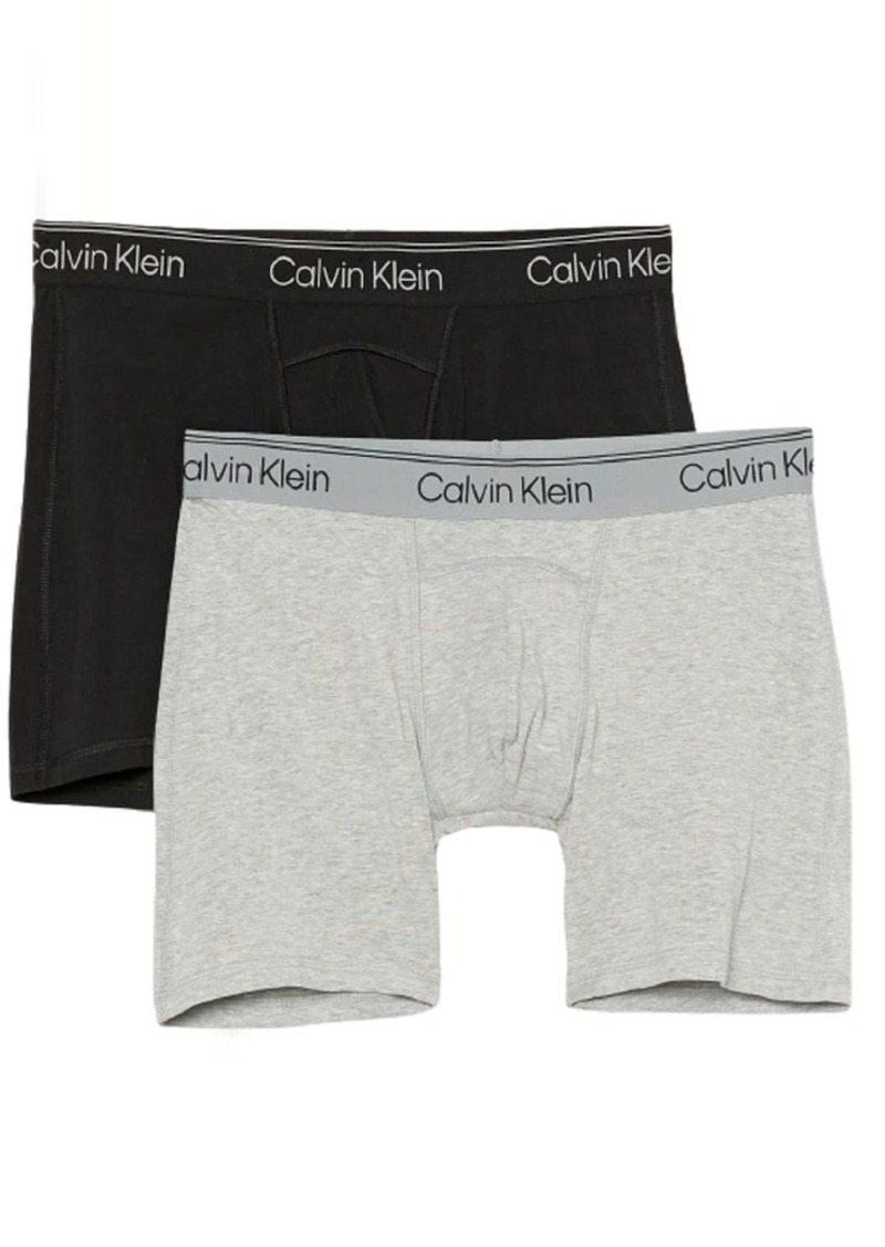 Calvin Klein Men's Athletic Active 2-Pack Boxer Brief-Amazon Exclusive