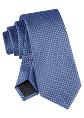 Calvin Klein Men's August Textured Tie - Blue