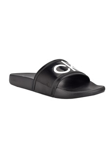 Calvin Klein Men's Austin Casual Slide Sandals - Black