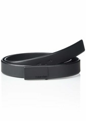 Calvin Klein Men's Beveled Edge Dress Belt black