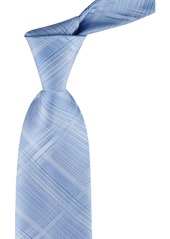 Calvin Klein Men's Briar Plaid Tie - Blue