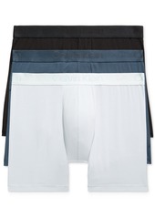 Calvin Klein Men's Ck Black Boxer Briefs, Pack of 3 - Black/Ink/Plein Air