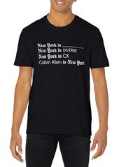 Calvin Klein Men's CK NY Logo Crewneck T-Shirt