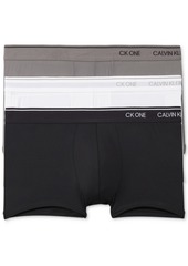 Calvin Klein Men's Ck One 3-Pk. Low-Rise Trunks