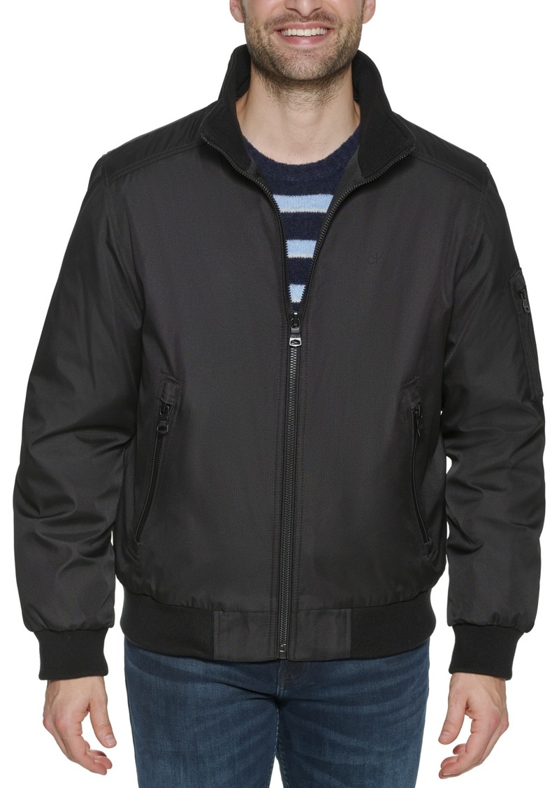 calvin klein men's classic bomber jacket