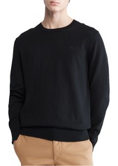Calvin Klein Men's Compact Cotton Crewneck Sweater