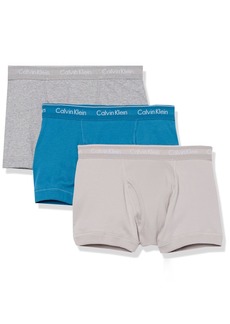 Calvin Klein Men's Underwear Cotton Classics 3-Pack Trunk  XL