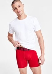 Calvin Klein Mens Cotton Classics 3 Pk. Crewneck T Shirts Intense Power 3 Pk. Boxer Briefs