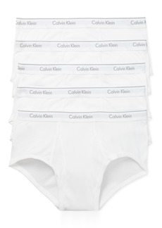 Calvin Klein Men's 5-Pack Cotton Classics Briefs Underwear - White