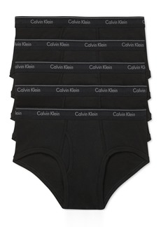 Calvin Klein Men's 5-Pack Cotton Classics Briefs Underwear - Black