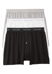 Calvin Klein Men's Cotton Classics 3-Pack Knit Boxer  XXL