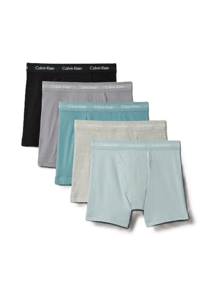 Calvin Klein Men's Cotton Stretch 5-Pack Boxer Brief