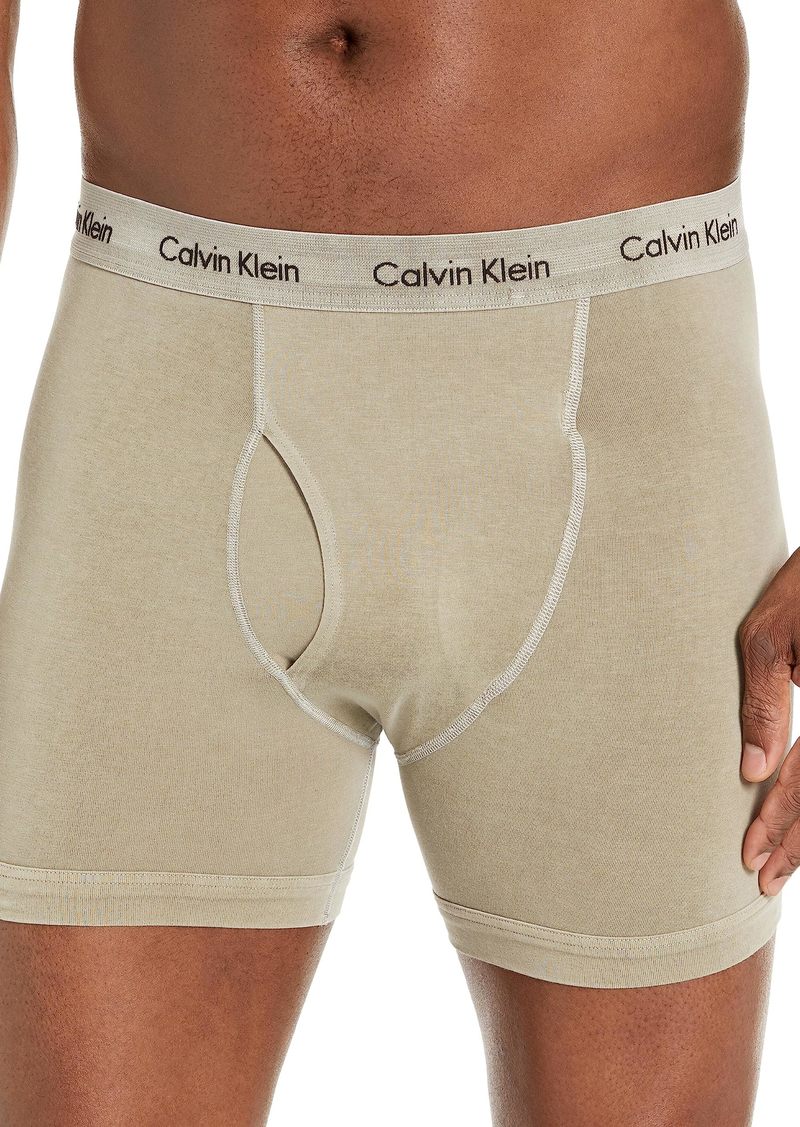Calvin Klein Men's Cotton Stretch Mineral Dye Boxer Brief
