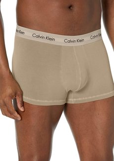 Calvin Klein Men's Cotton Stretch Mineral Dye Low Rise Trunk