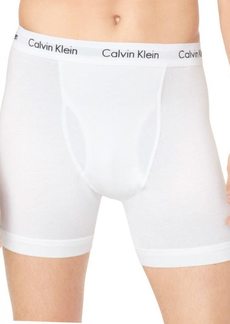 Calvin Klein Men's Cotton Stretch Multipack Boxer Briefs White