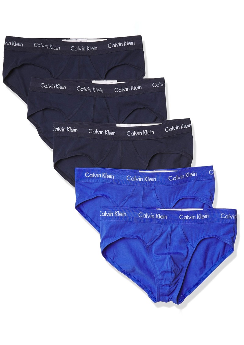 Calvin Klein Men's Cotton Stretch 5-Pack Hip Brief  M