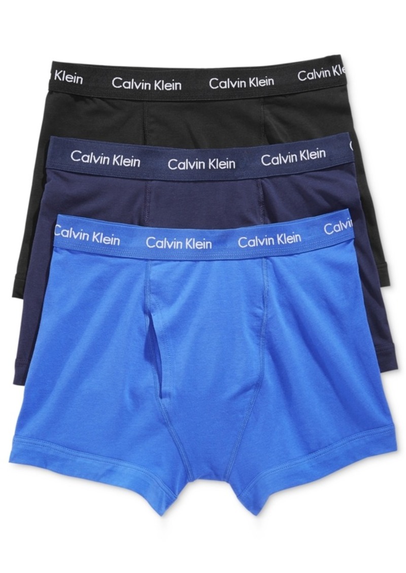 calvin klein men's trunks 3 pack