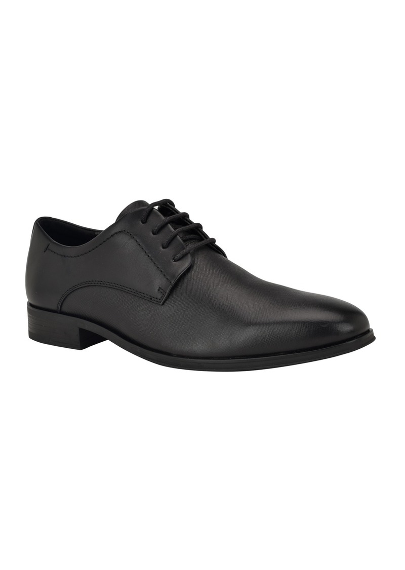 Calvin Klein Men's Dearl Lace-Up Dress Loafers - Black