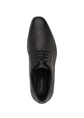 Calvin Klein Men's Dearl Lace-Up Dress Loafers - Black