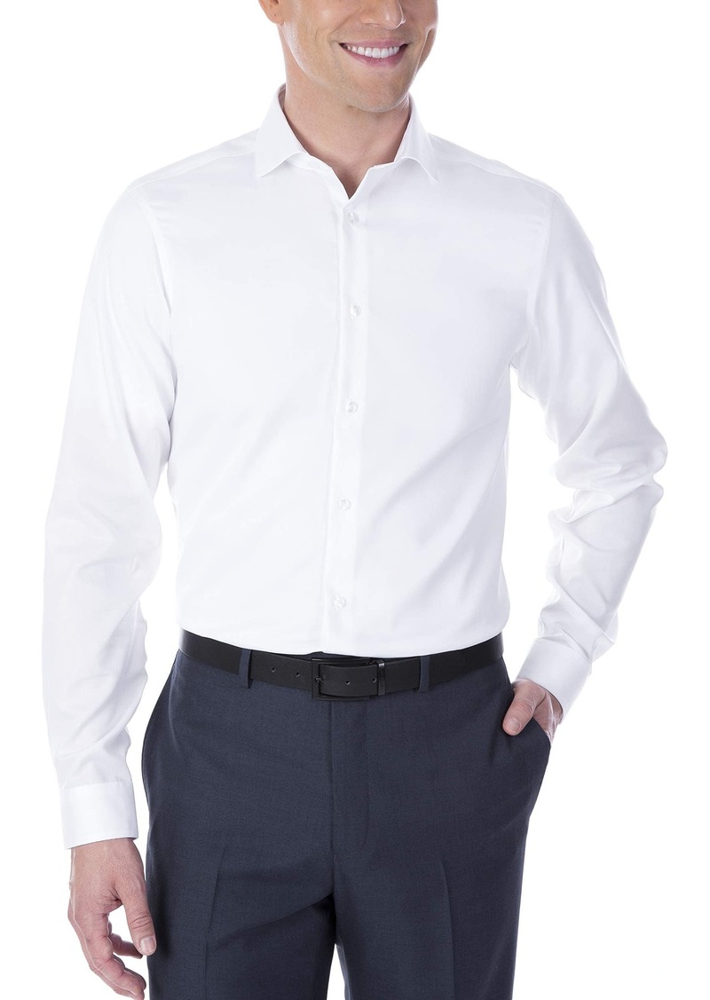 Calvin Klein Men's Dress Shirt Customize Your Own Shirt Solid