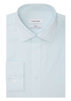 Calvin Klein Men's Dress Shirts Non Iron Stretch Regular Fit Stripe