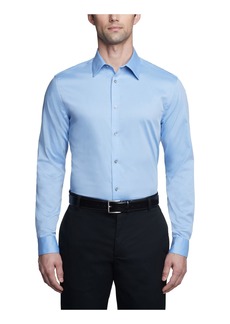 Calvin Klein Men's Dress Shirts Slim Fit Non Iron Solid