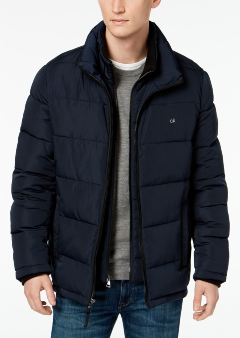 macys calvin klein mens coats