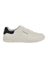 Calvin Klein Men's Glenti Lace-Up Casual Sneakers - Ivory/Black