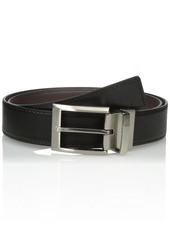 Calvin Klein Men's Harness Buckle 35mm Reversible Belt black/Brown