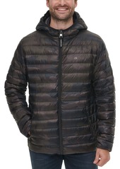 Calvin Klein Men's Hooded Packable Down Jacket, Created for Macy's