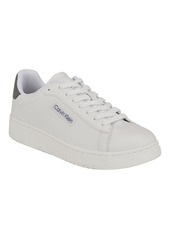 Calvin Klein Men's Horaldo Lace-Up Casual Sneakers - White, Gray