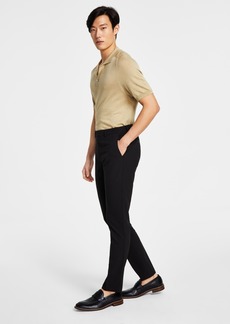 Calvin Klein Men's Infinite Stretch Skinny-Fit Dress Pants - Black