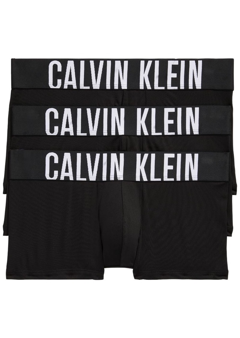 Calvin Klein Men's Intense Power 3-Pack Low Rise Trunk