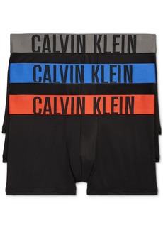 Calvin Klein Men's Intense Power Micro Low Rise Trunks - 3 pk. - Black Assorted