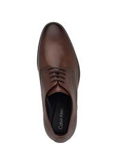 Calvin Klein Men's Jack Lace Up Dress Oxford - Cognac Leather