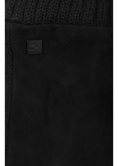 Calvin Klein Men's Knit Cuff Gloves - Black