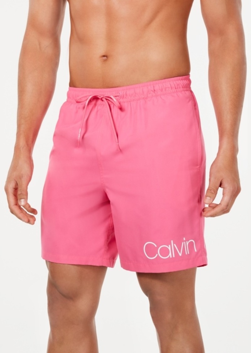 calvin klein swim shorts mens