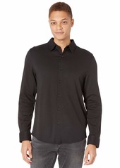 Calvin Klein Men's Long Sleeve Cotton Stretch Casual Button Down Oxford Shirt