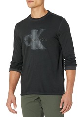 Calvin Klein Men's Long Sleeve Logo T-Shirt