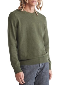 Calvin Klein Men's Merino Wool Blend Crewneck Sweater  Extra Small