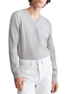 Calvin Klein Men's Merino Wool Blend V-Neck Sweater