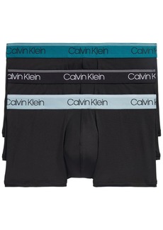 Calvin Klein Men's Micro Stretch 3-Pack Low Rise Trunk