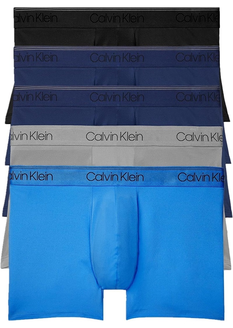 Calvin Klein Men's Micro Stretch 5-Pack Low Rise Trunk