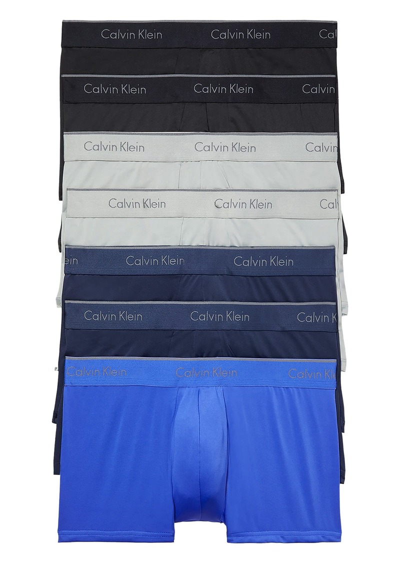 Calvin Klein Men's Micro Stretch 7-Pack Low Rise Trunks