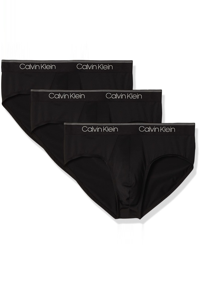 Calvin Klein Men's Underwear Micro Stretch 3-Pack Hip Brief  XL