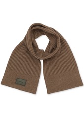 Calvin Klein Men's Mixed Stitch Scarf - Truffle