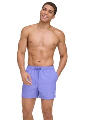 "Calvin Klein Men's Modern Euro 5"" Volley Swim Trunks - Pink"